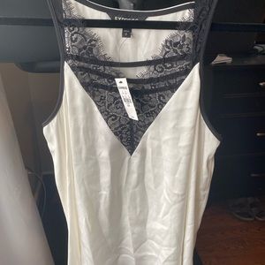 Satin Lace V-neck Cami
